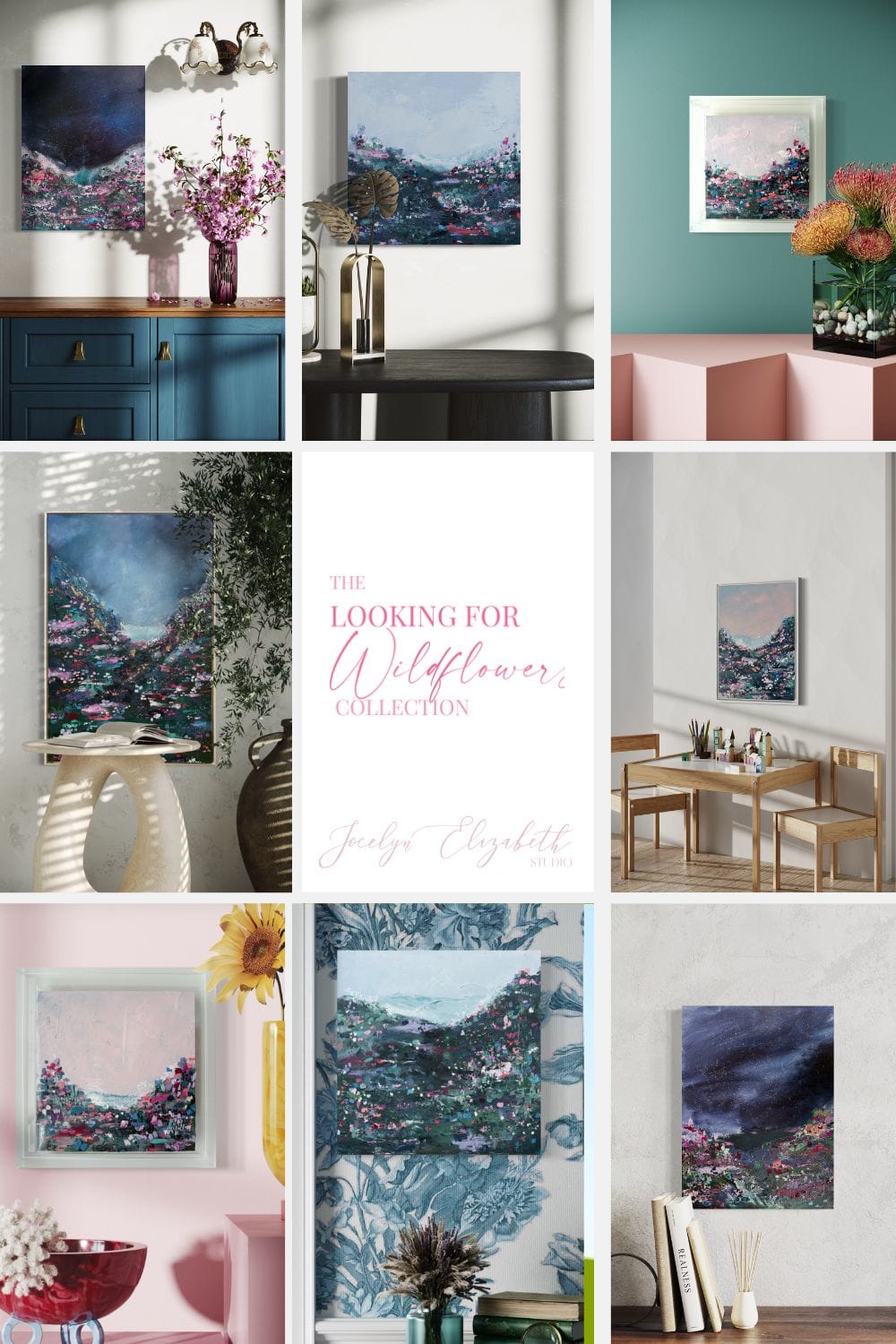 Art I'd Hang in My Own Home (My Favorites: The Looking for Wildflowers Collection)