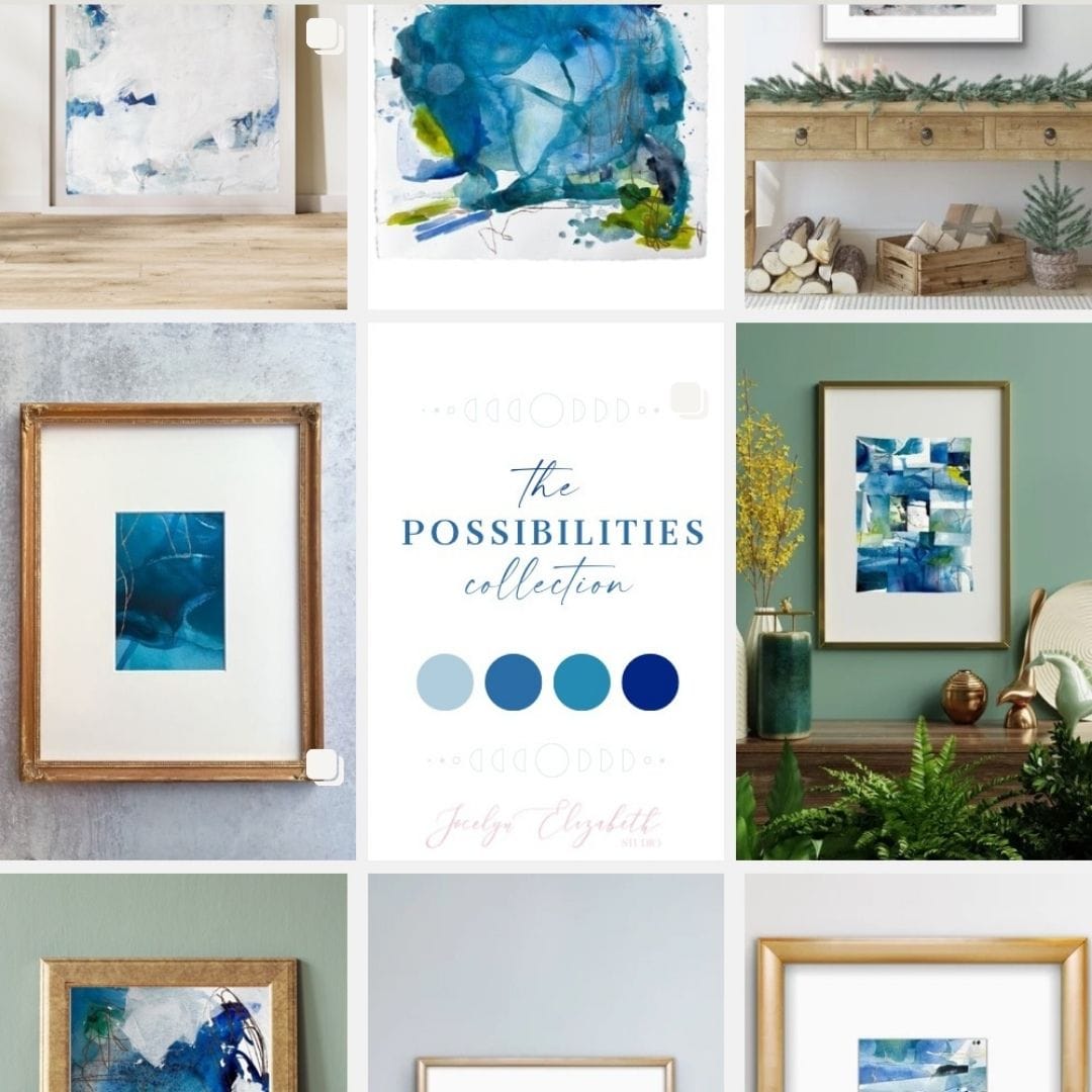 New Artwork Now Live: The Possibilities Collection (inspired by threads of possibility we hold onto in the face of constant change)